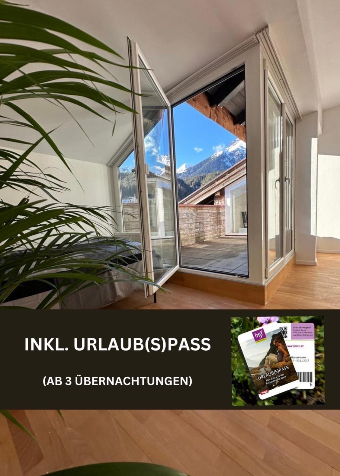 Geraeumiges Sonniges Apartment Mit Bergblick Имст Экстерьер фото